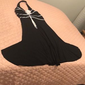 Black evening party dress size 12